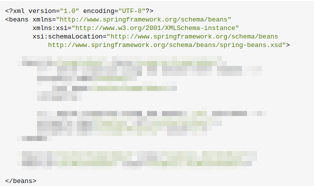 Spring XML